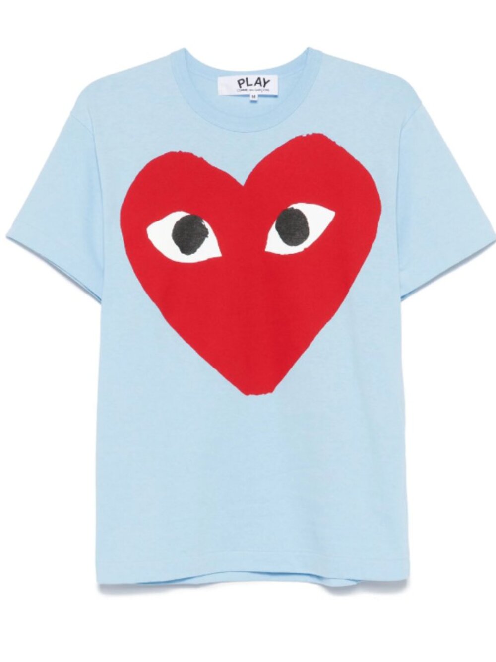 Comme Des Garçons Play - Heart-Print T-shirt - Size Large